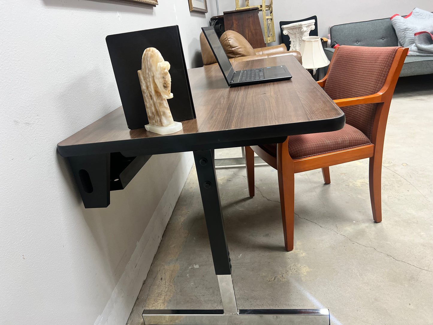 mid 20th century adjustable work table