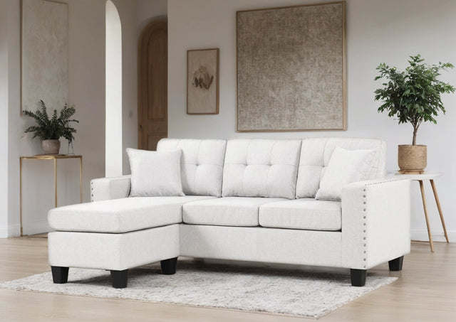 Cris Sand - Reversible Sectional 74"