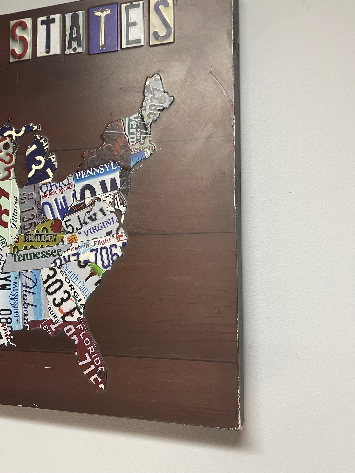 License Plate Art / United States of America