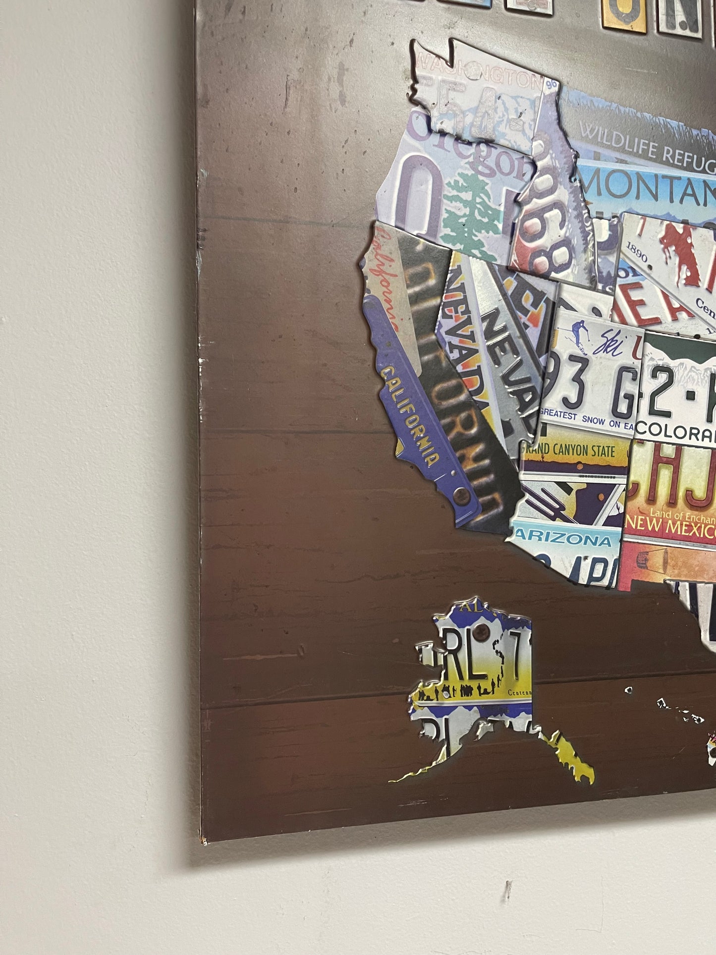 License Plate Art / United States of America