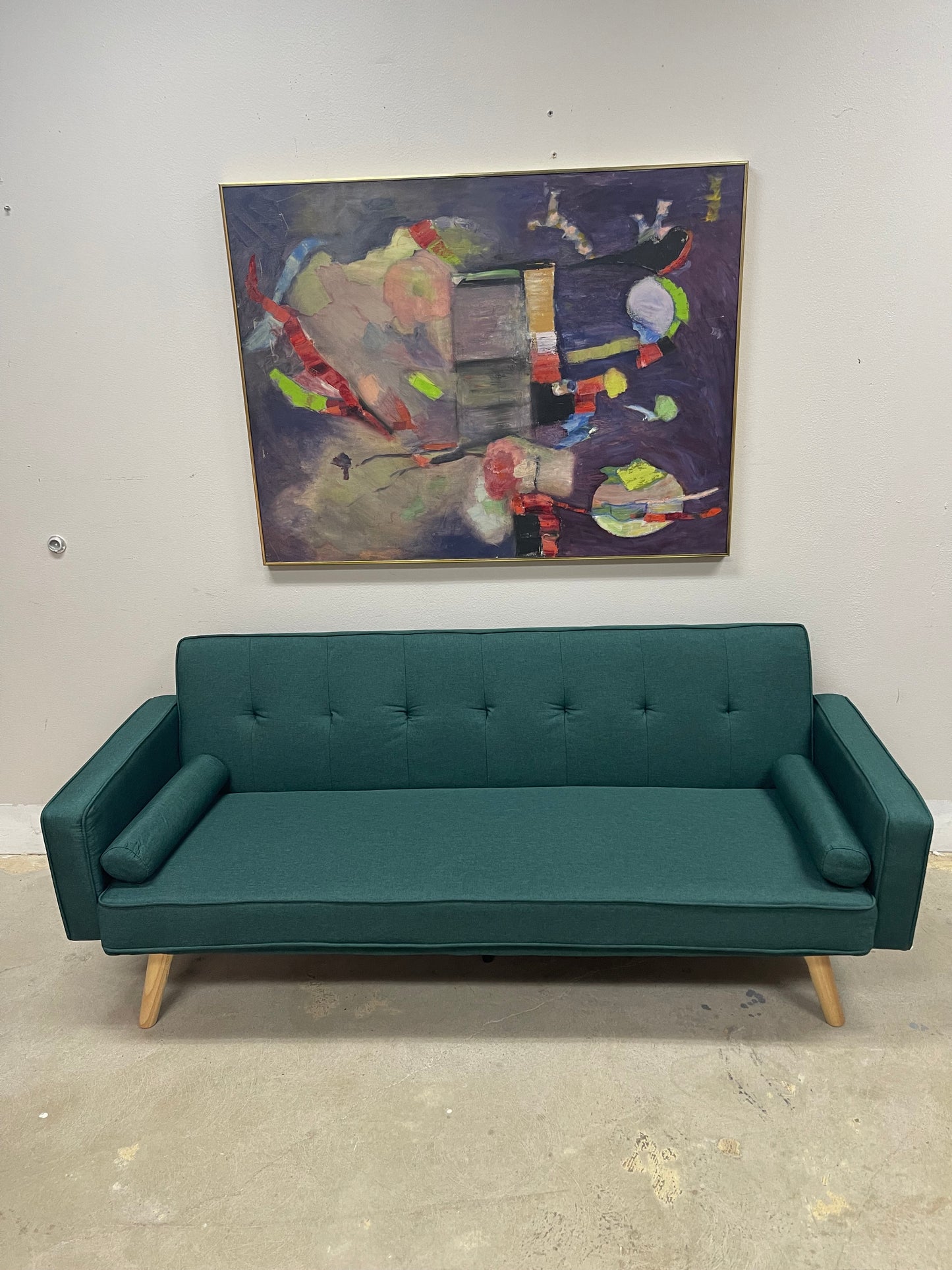 Green Sofa-Futon Brand New