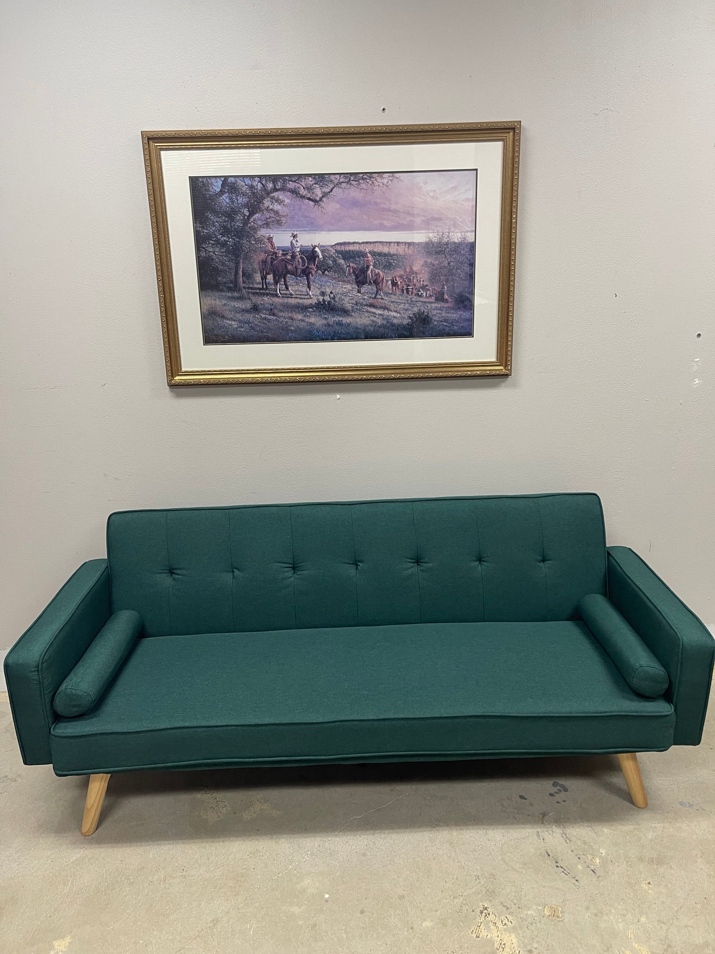Green Sofa-Futon Brand New