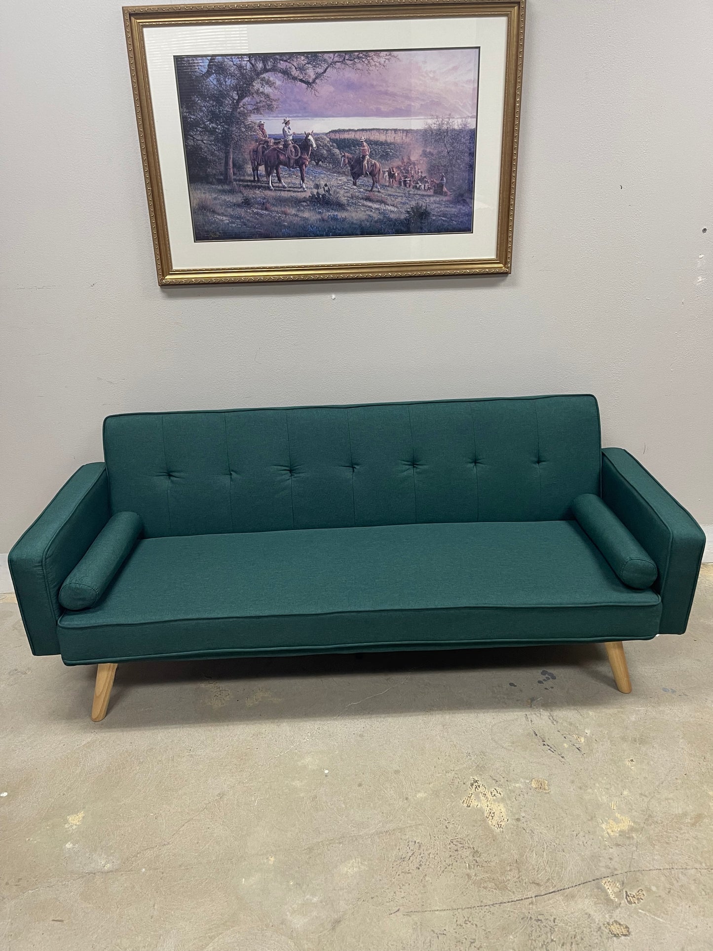 Green Sofa-Futon Brand New