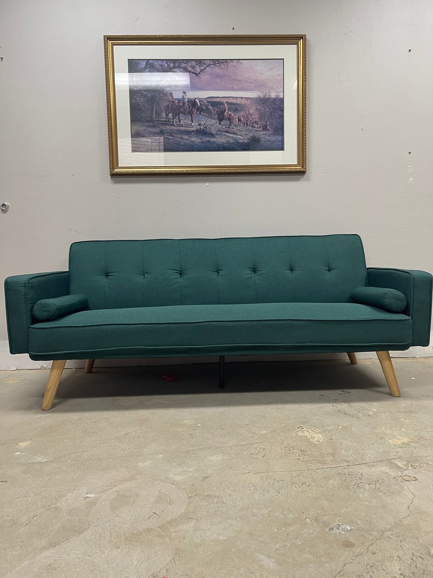 Green Sofa-Futon Brand New