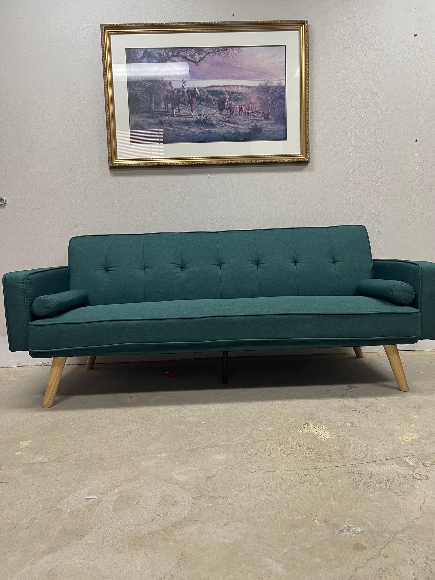 Green Sofa-Futon Brand New