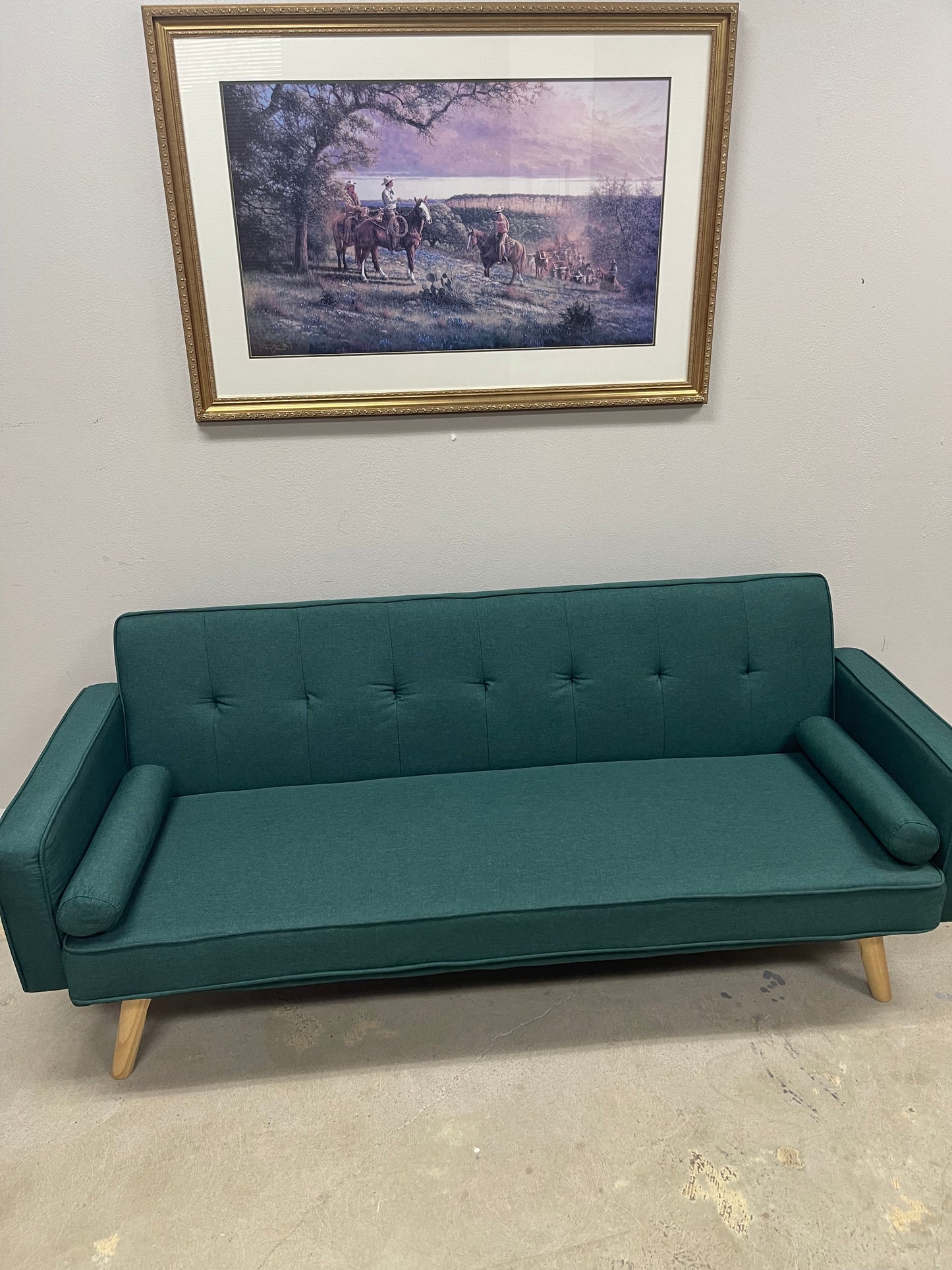 Green Sofa-Futon Brand New
