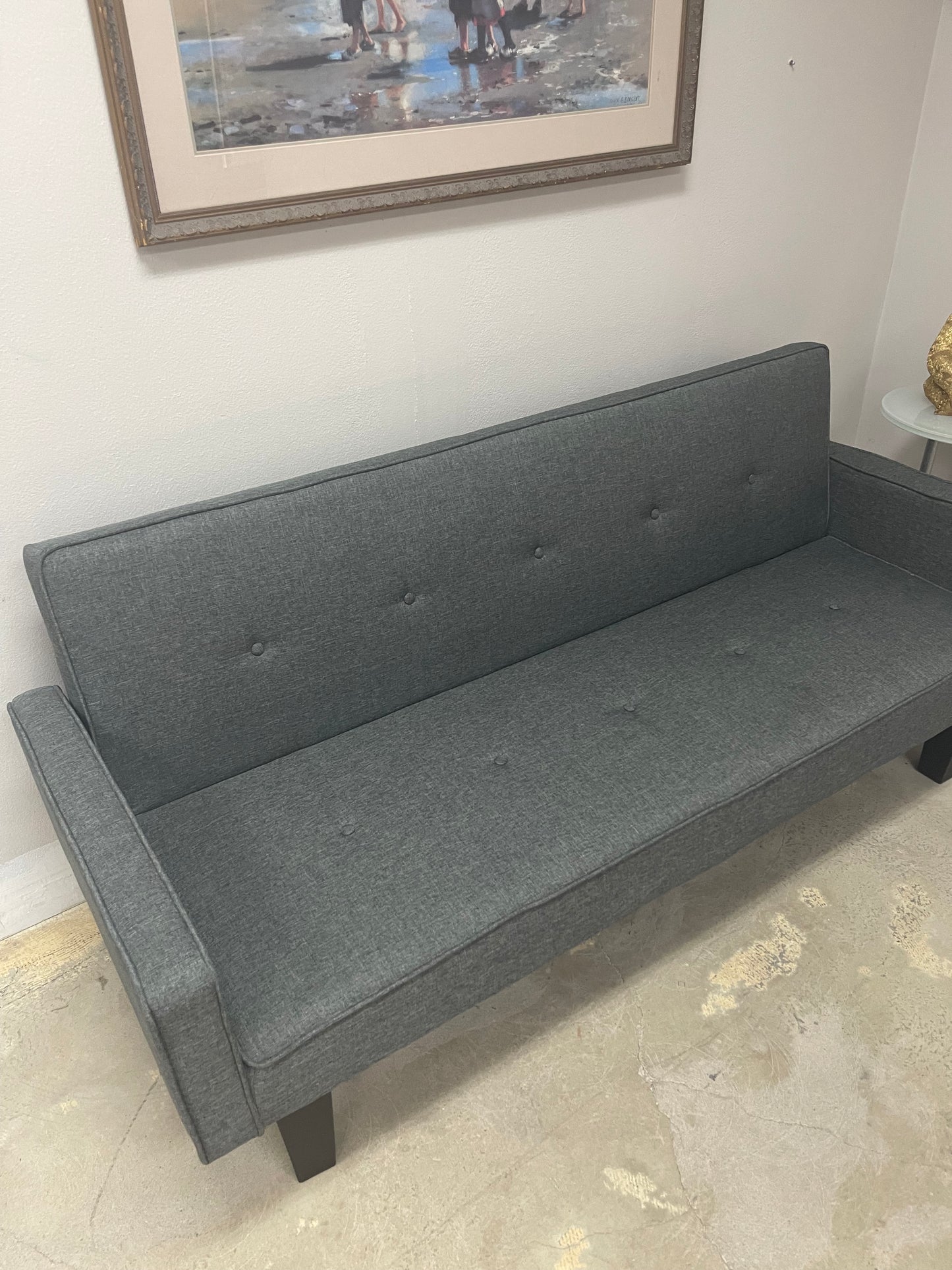 Gray Sofa - Futon