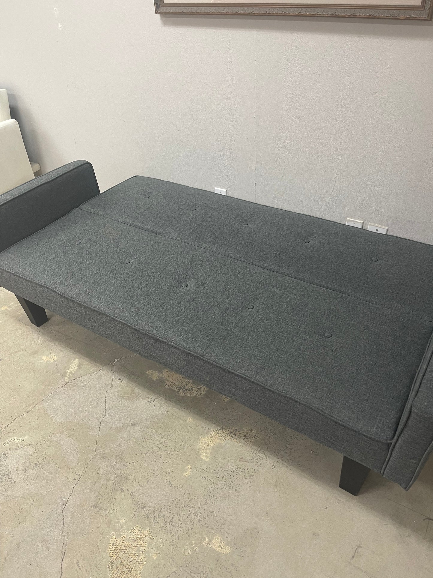 Gray Sofa - Futon