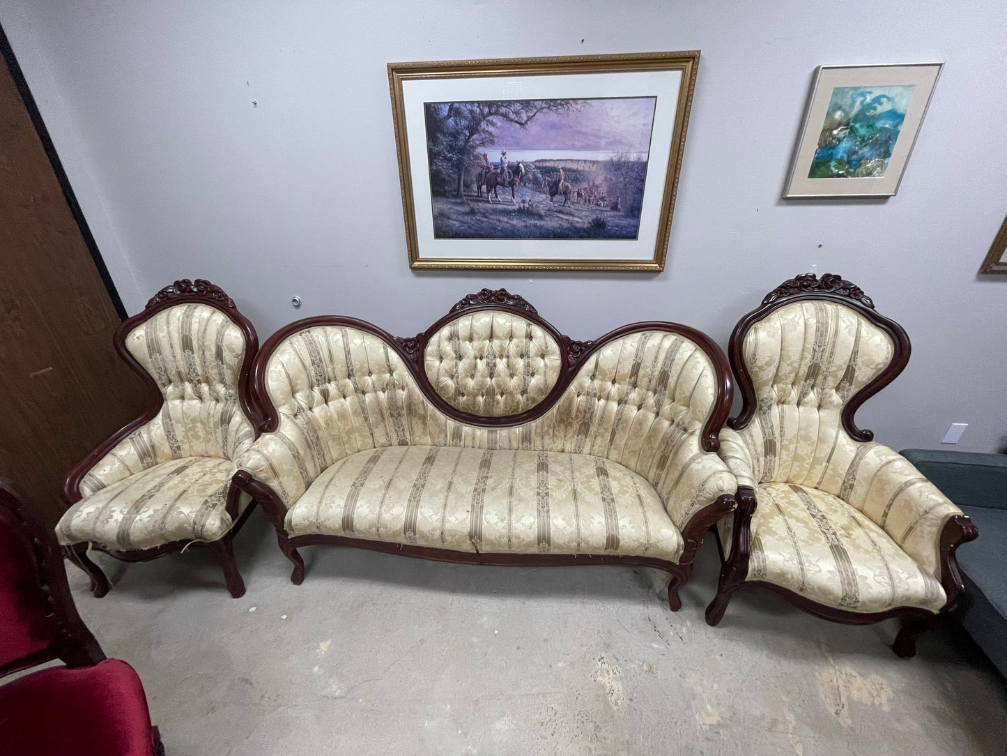 Victorian Love Seat and Chairs **Blow Out Sale**