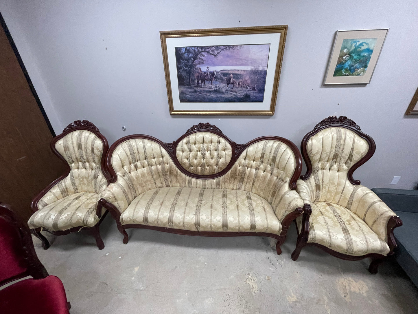 Victorian Love Seat and Chairs **Blow Out Sale**
