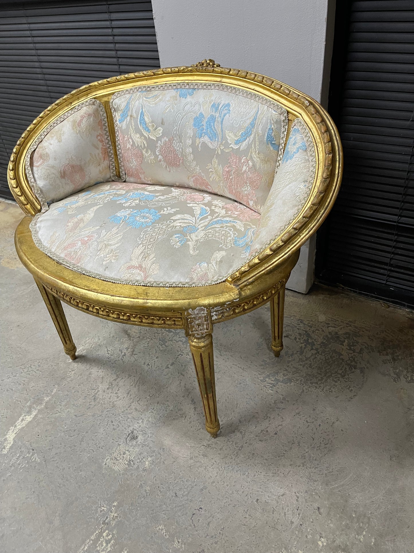 Early 20th Century Louis XVI Small Loveseat