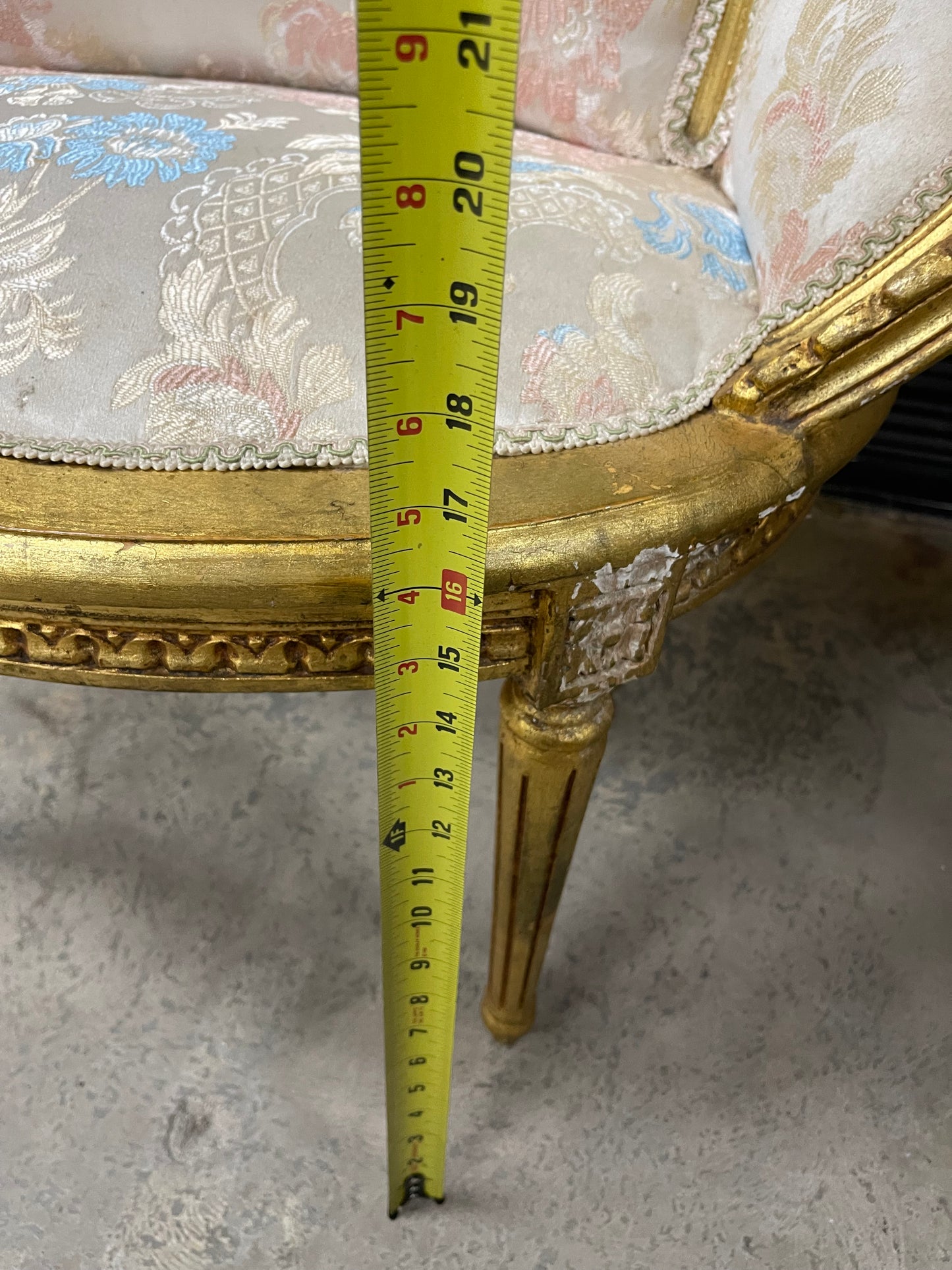 Early 20th Century Louis XVI Small Loveseat