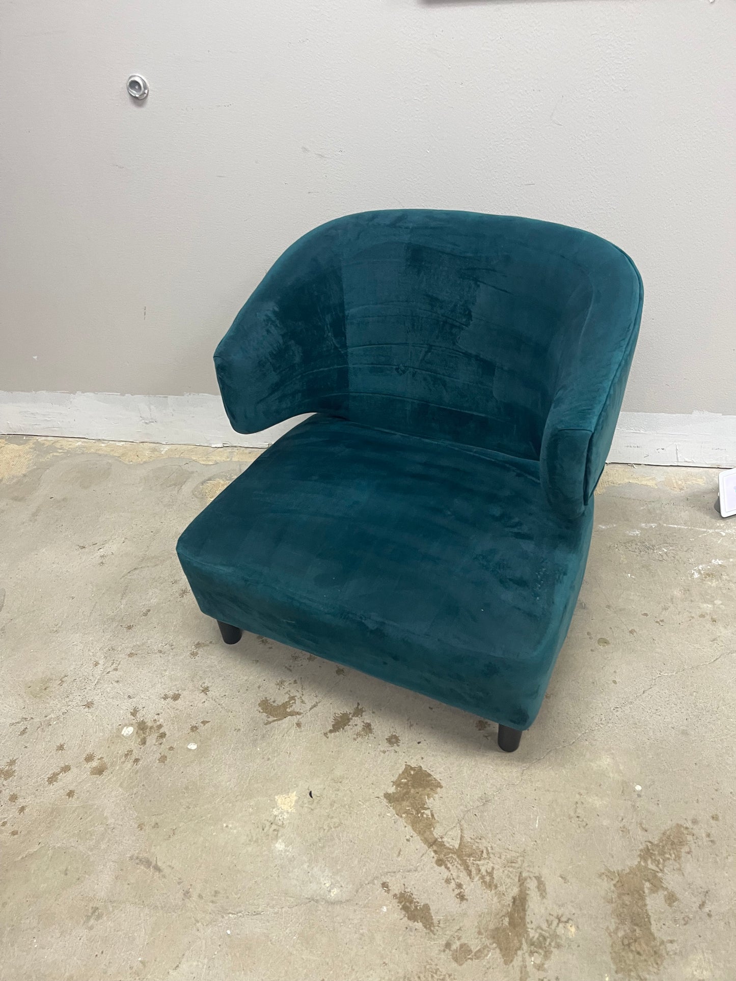 Art Deco Velvet Chair