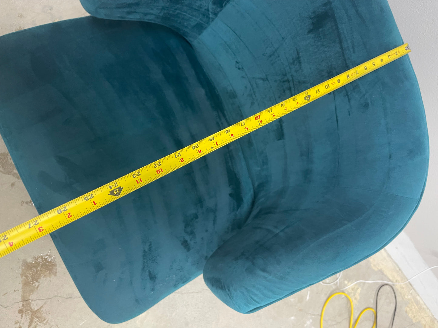 Art Deco Velvet Chair