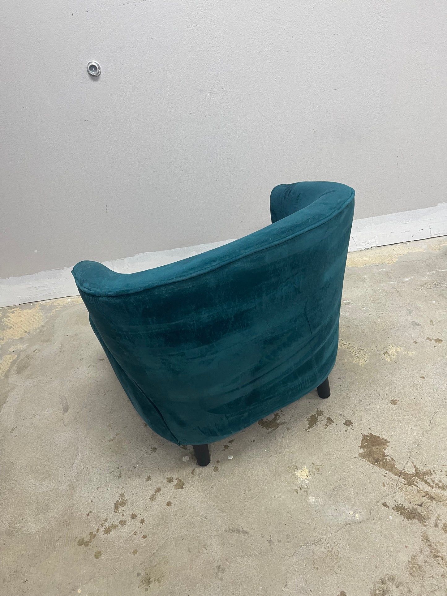 Art Deco Velvet Chair