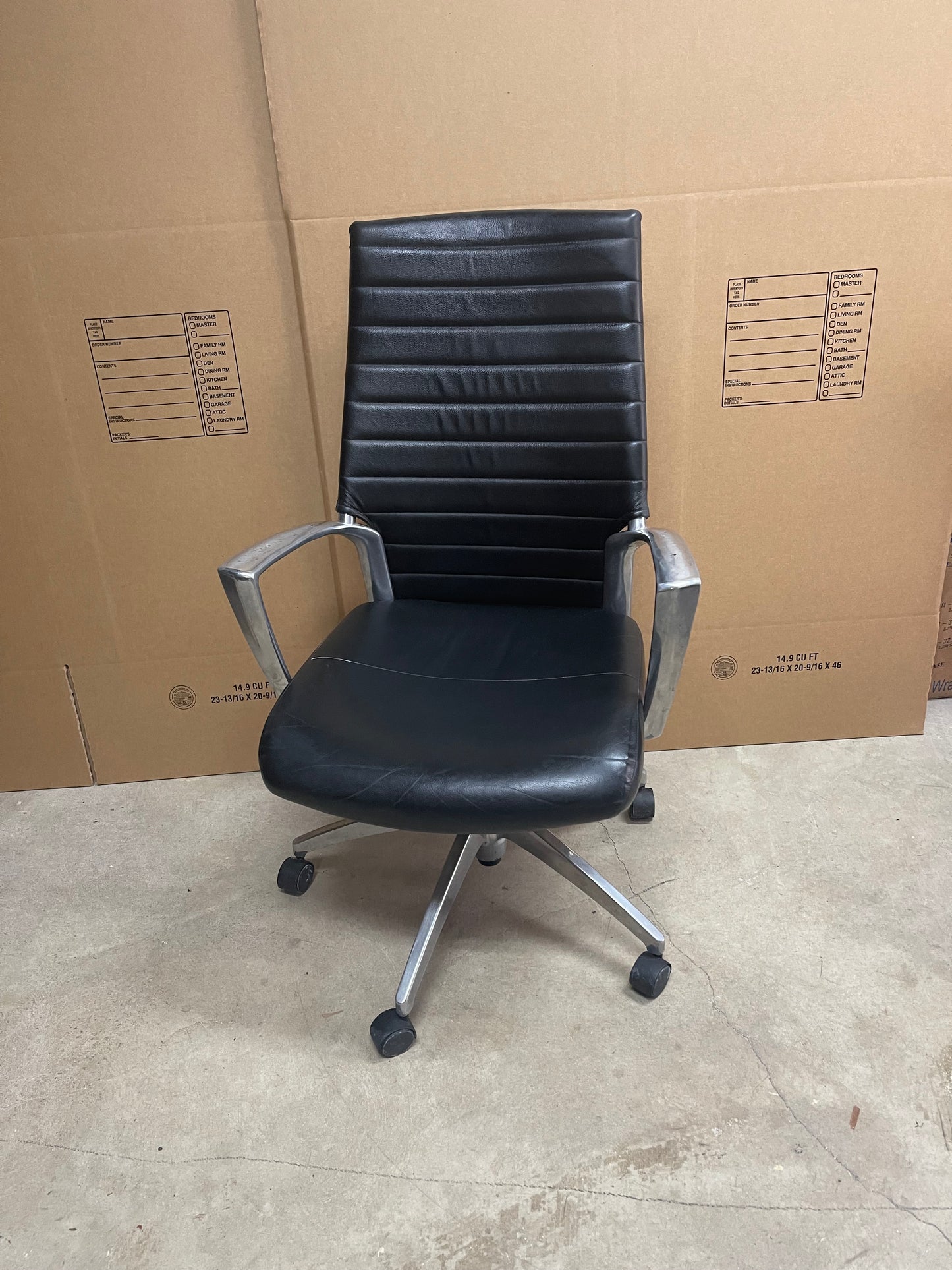 Black Global Accord High Back Executive Chair