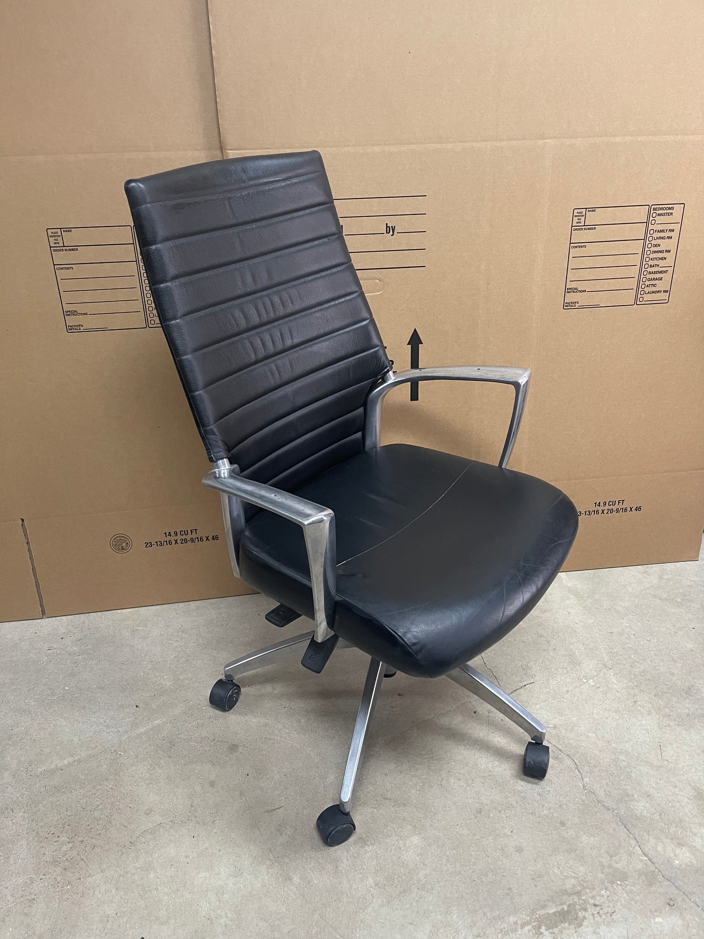 Black Global Accord High Back Executive Chair