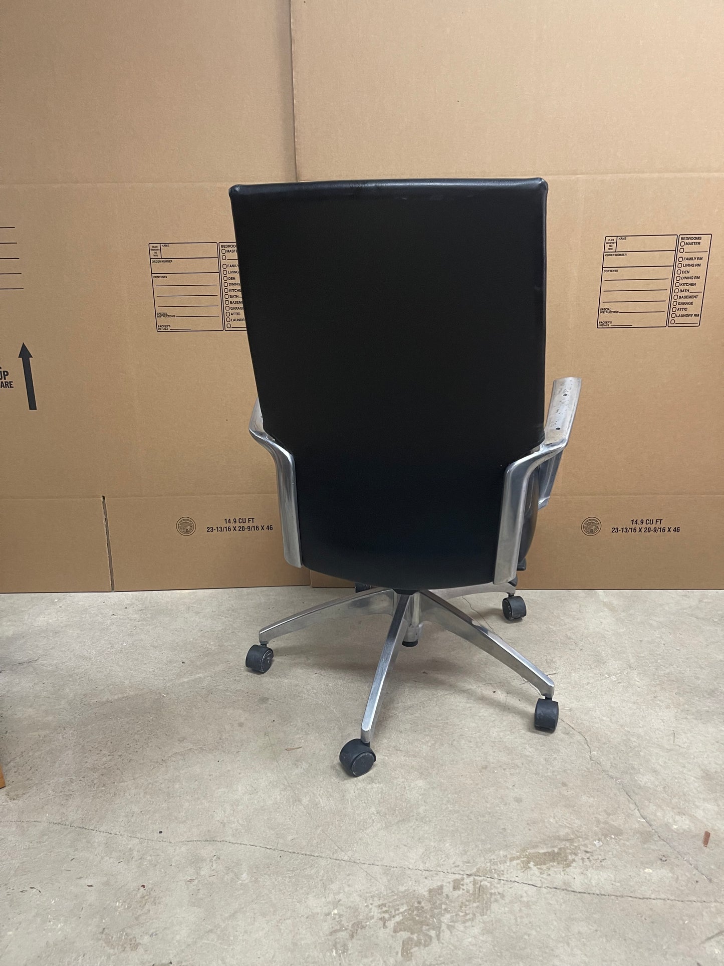 Black Global Accord High Back Executive Chair