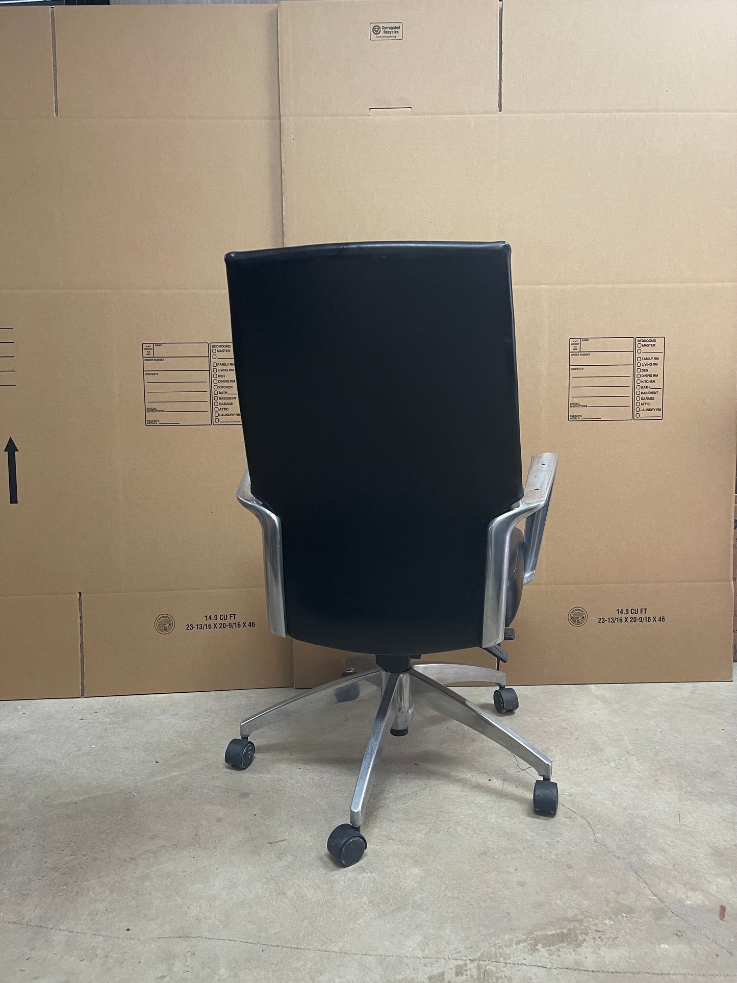 Black Global Accord High Back Executive Chair