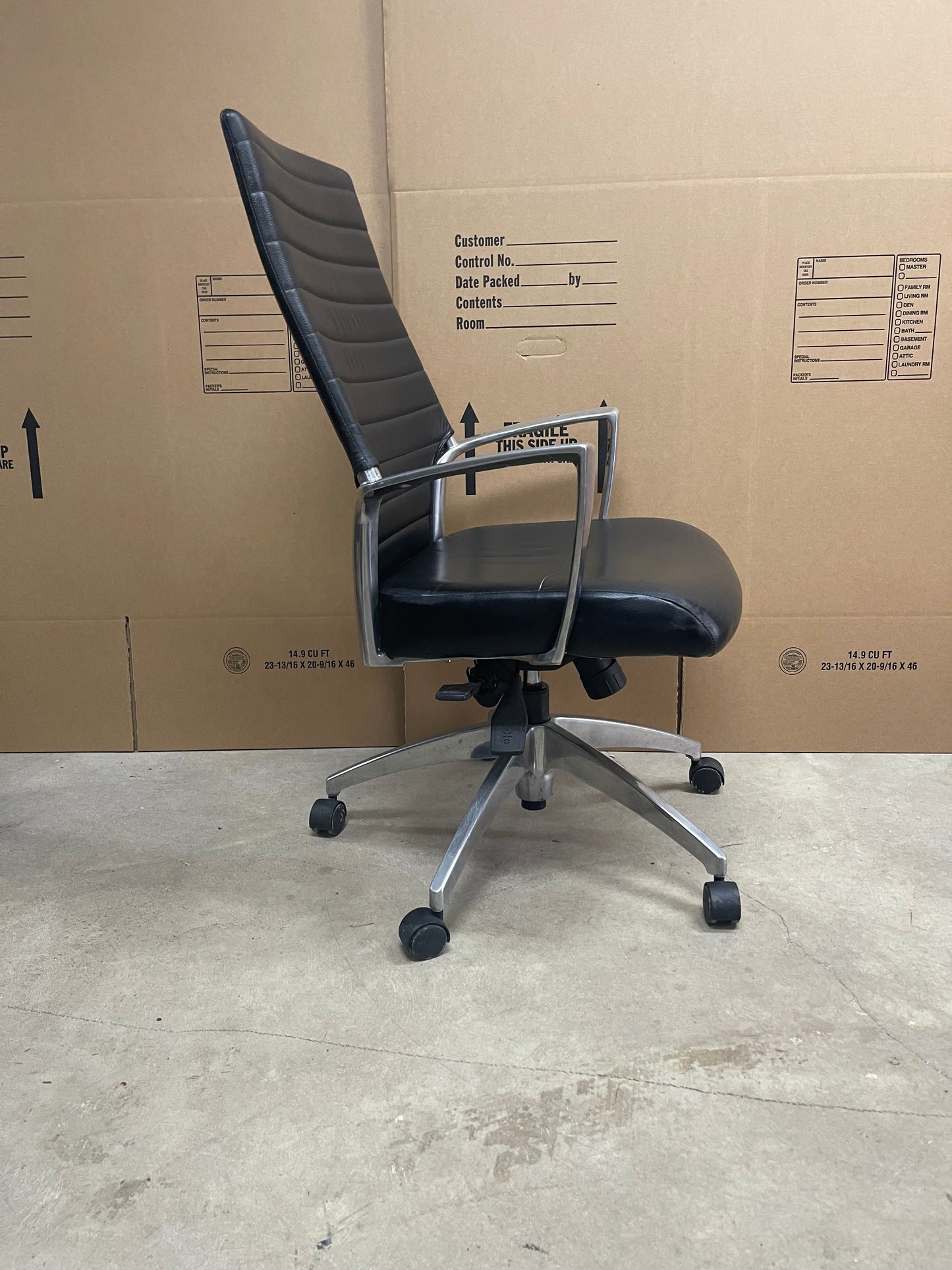 Black Global Accord High Back Executive Chair