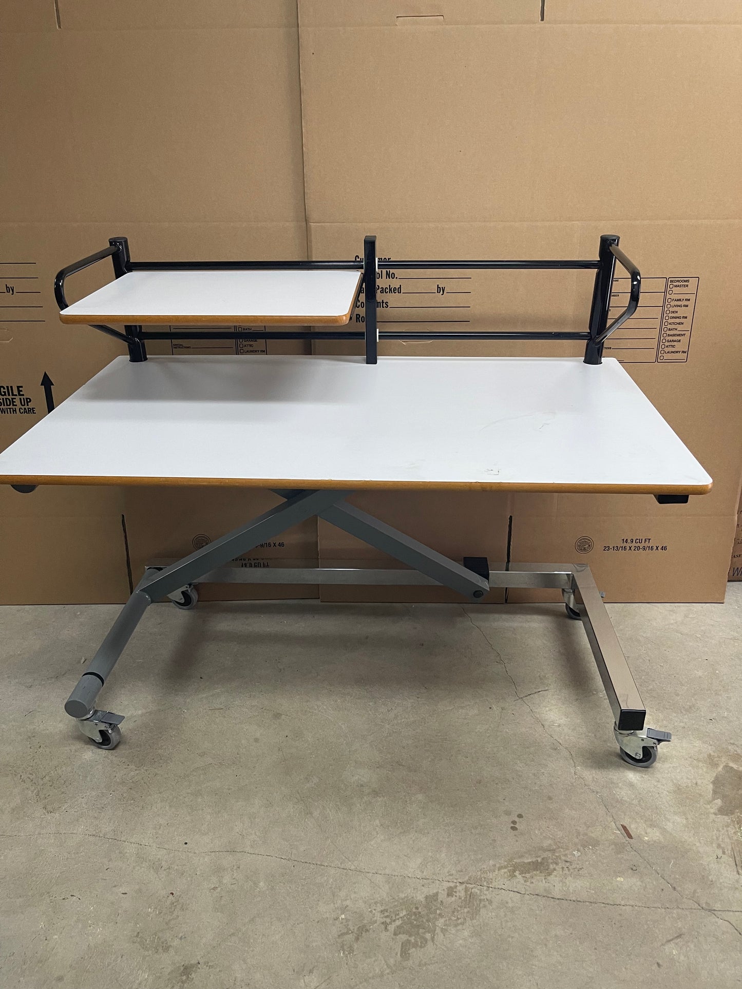 Adjustable Desk Unique Scissor Lift By Veri-Tech / Industrial