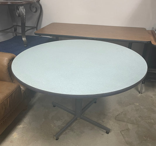 Round Table Laminate Top with Center Leg 48”