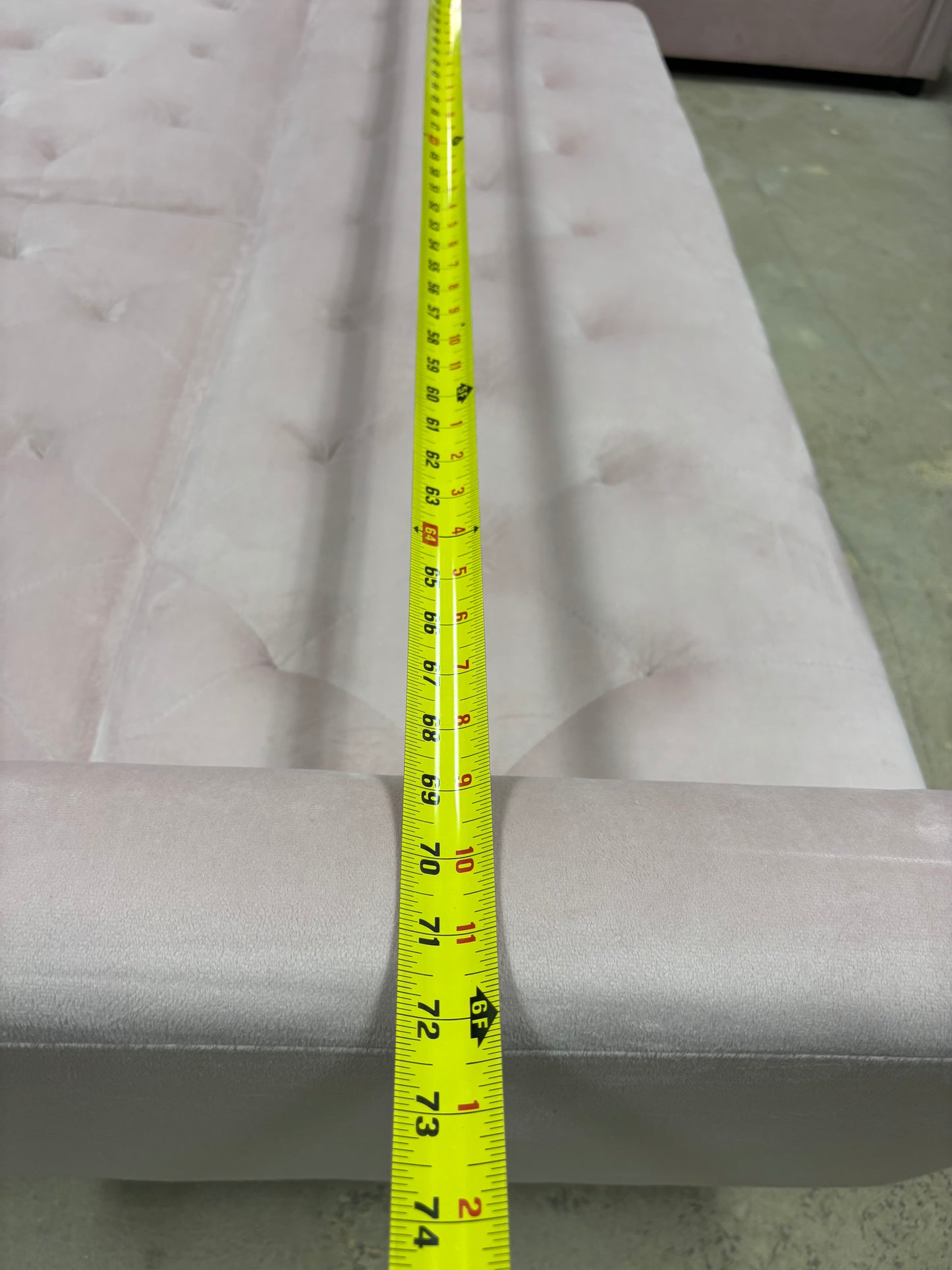 Pink Sofa -Futon Brand New