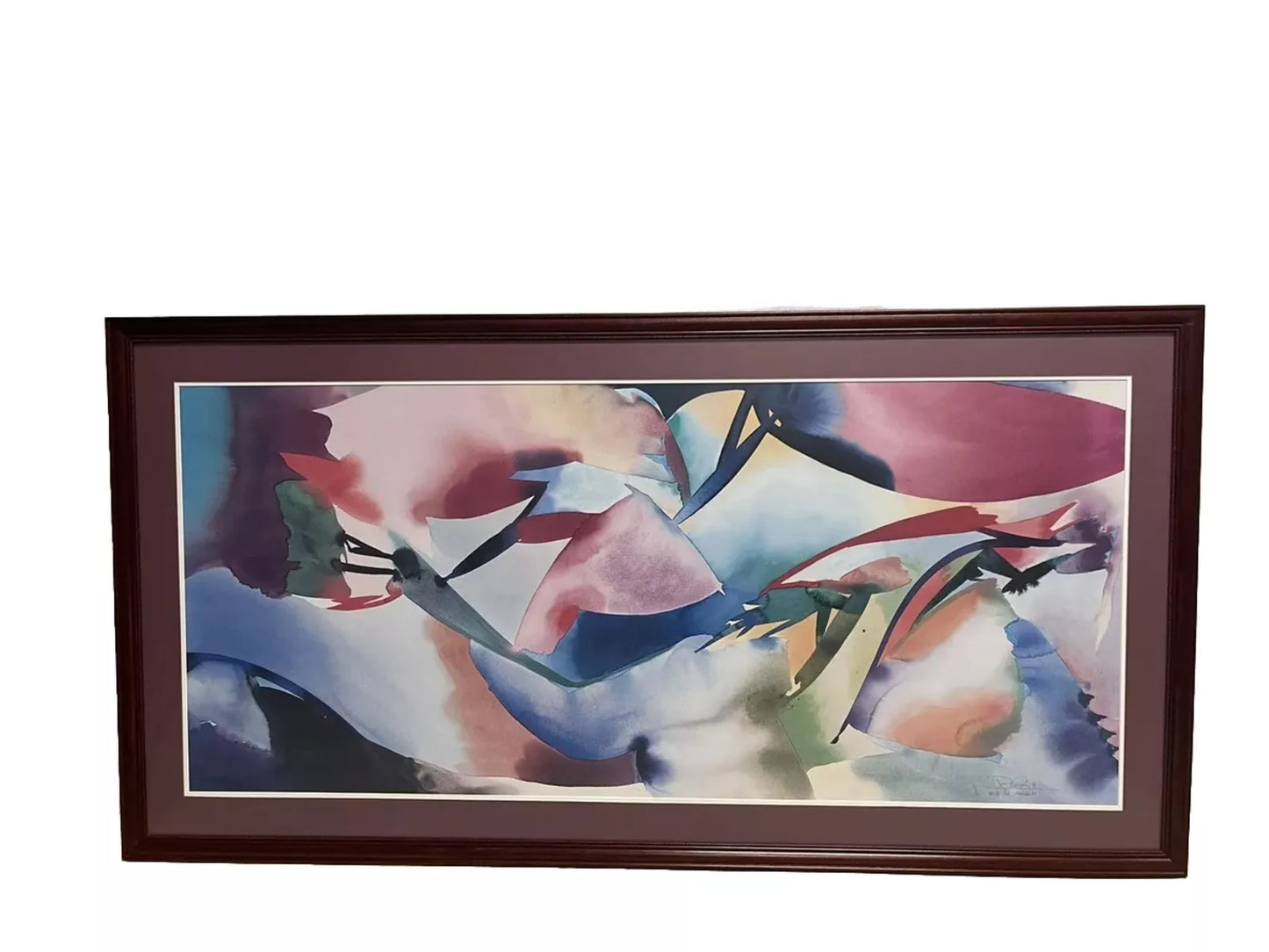 Peter Kitchell Signed Print Inside Out Umbrellas 91