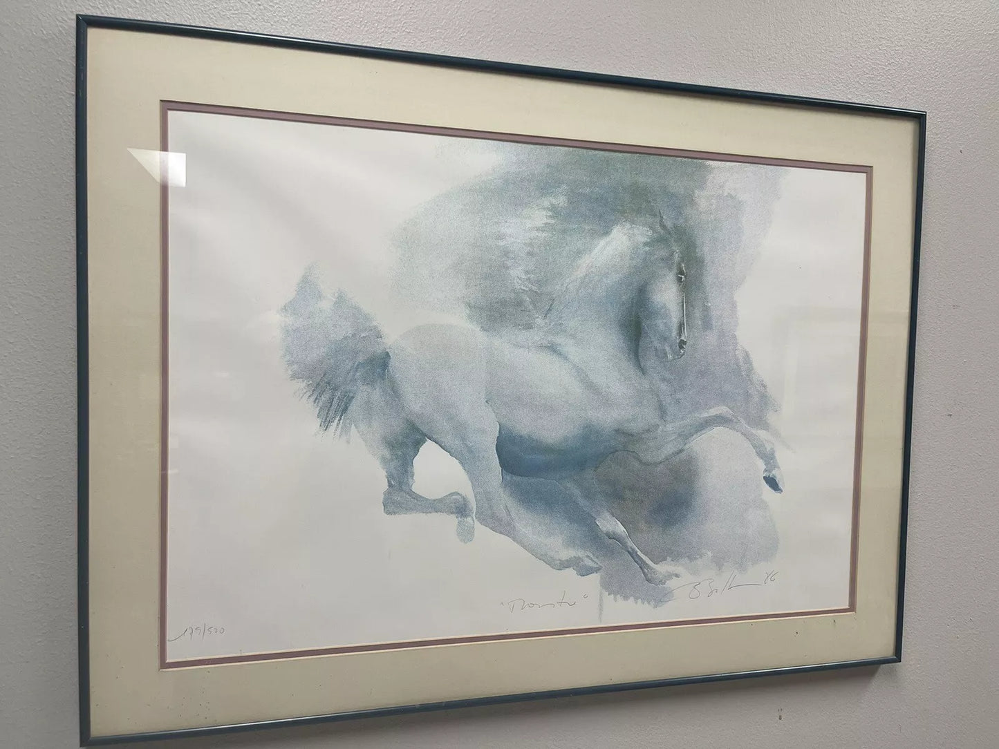 Beatrice Bulteau Signed And Numbered Print Fine Art, horses, France,