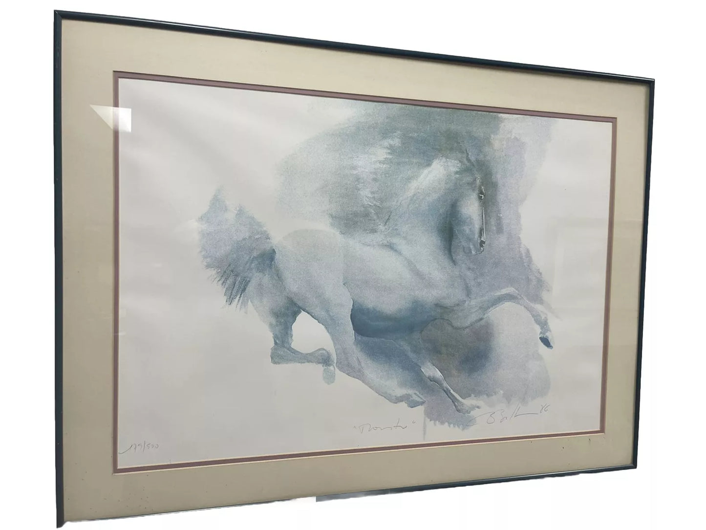 Beatrice Bulteau Signed And Numbered Print Fine Art, horses, France,